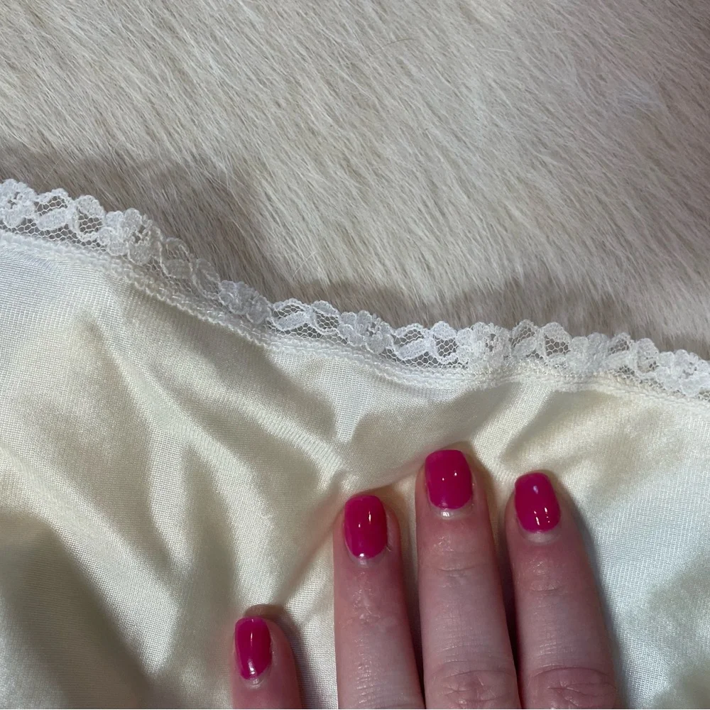 Vintage Vandemere romantic, Victorian, Cottagecore, Croquette Night slip gown - Picture 7 of 9